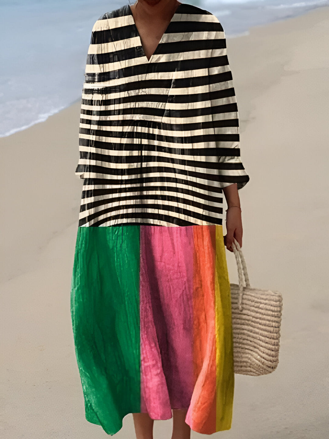 Alida™ | Printed Summer Breeze Dress