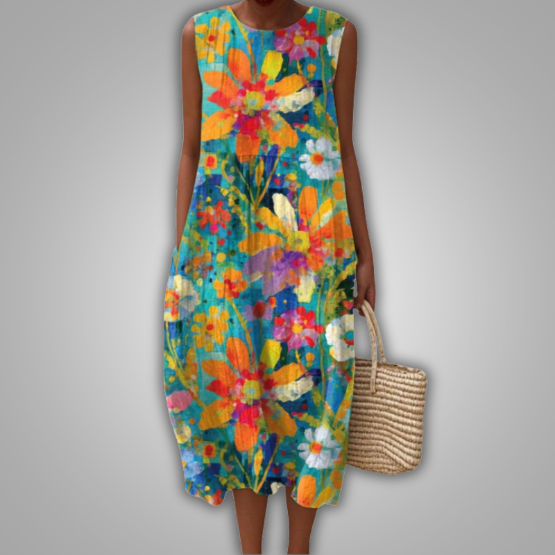 Solene | Tropic Bloom Dress