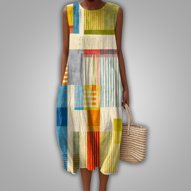Poppy | Modern Patch Dress