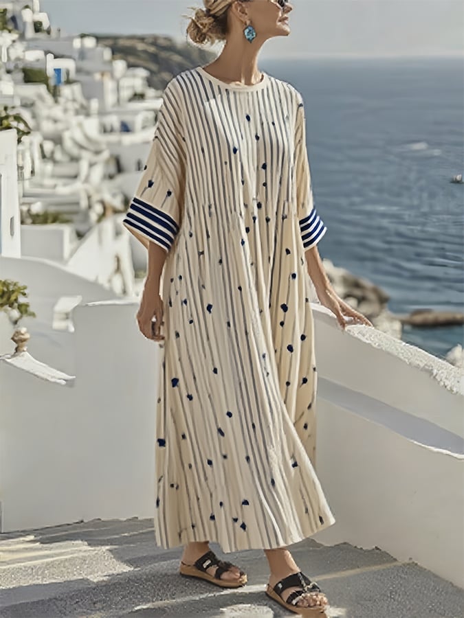 Women's Summer Striped Dress