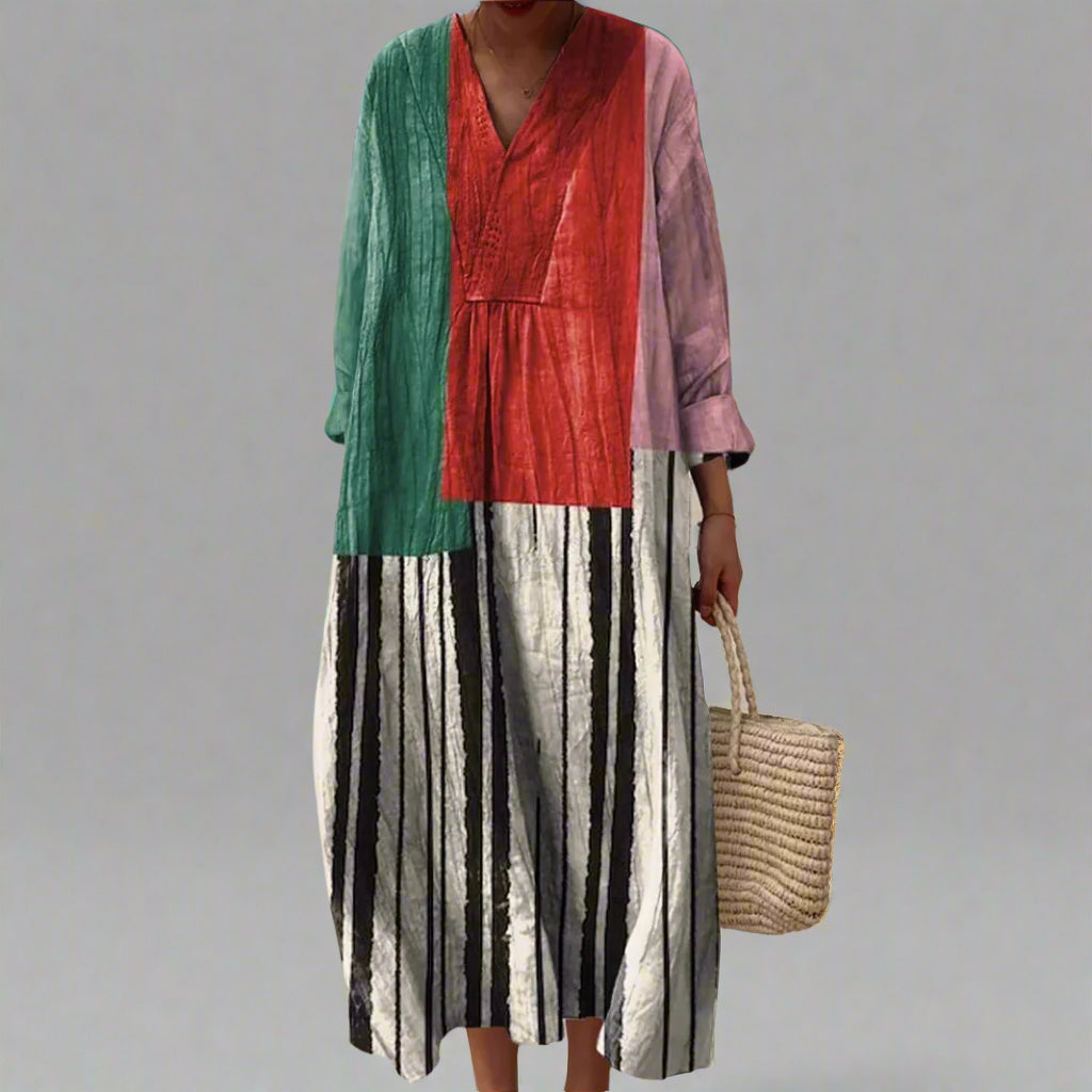 Rosa™ | Stylish Geometric Dress