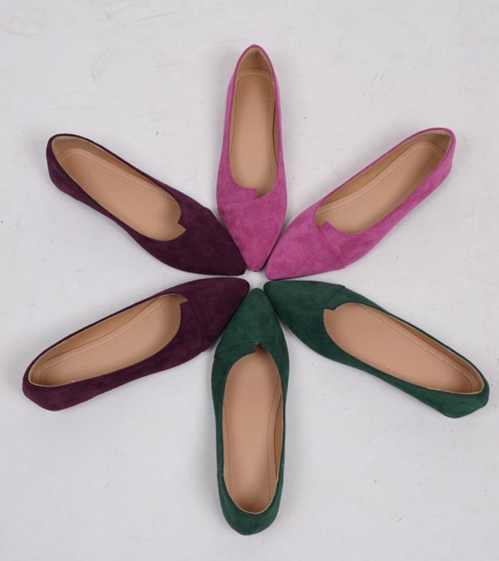 SYRIA | Pointed Toe Ballet Flats