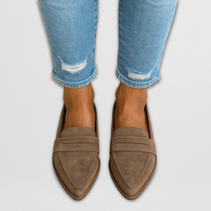 Suzy™ | Soft Suede Loafers