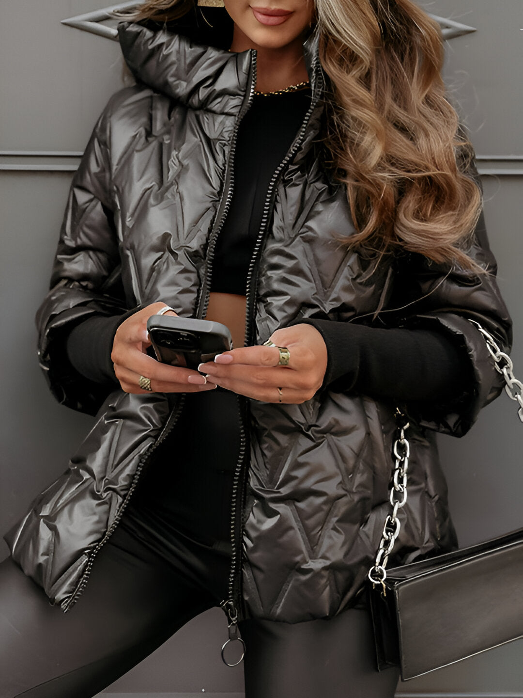 Abigail™ - Stylish Hooded Warm Jacket