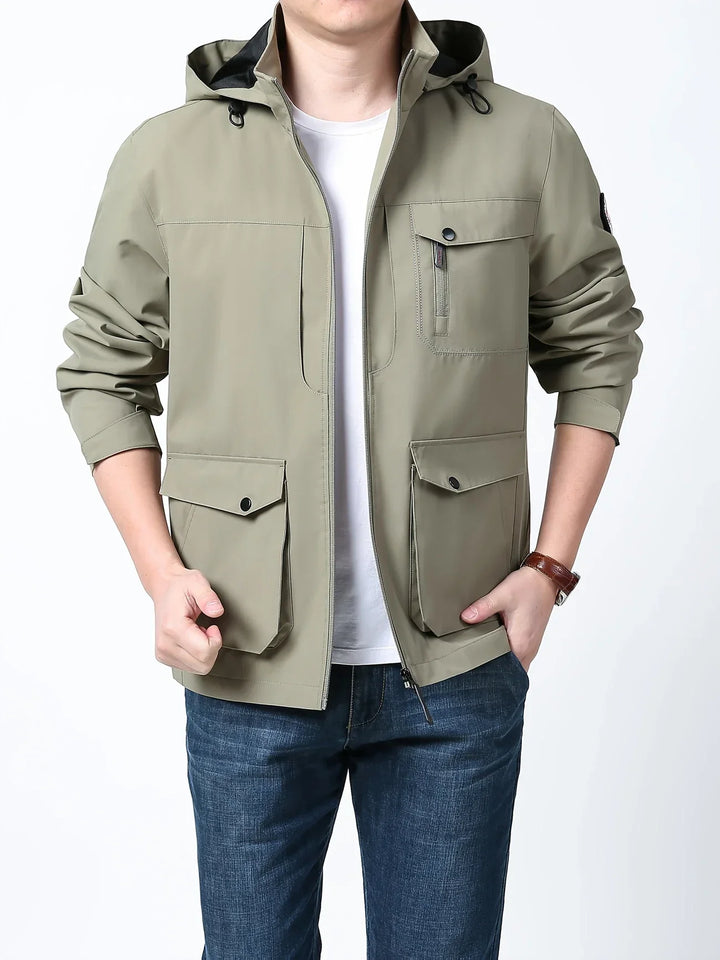 Henry™ - Comfortable Waterproof Jacket with Detachable Hood