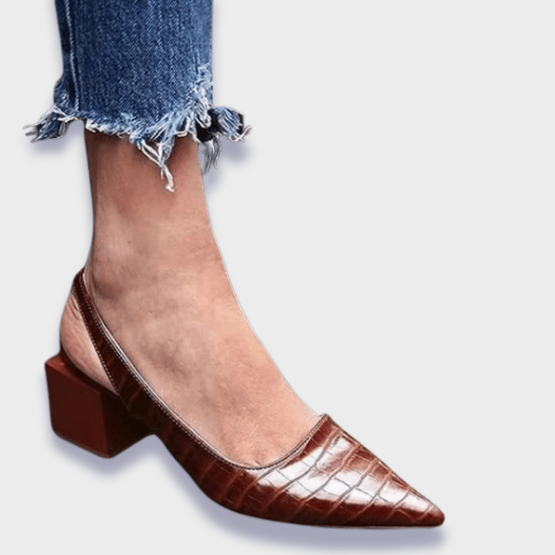 Beatrice™ | Synthetic Leather Orthopedic Pumps
