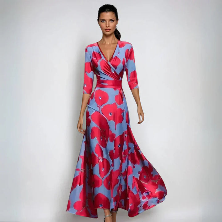 Emily | Floral Flare Dress