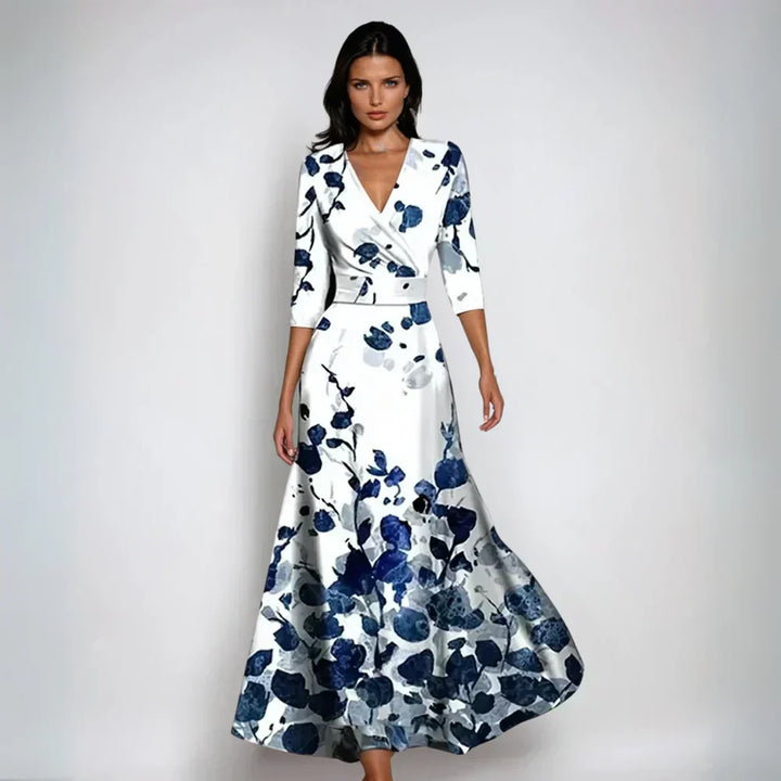 Emily | Floral Flare Dress