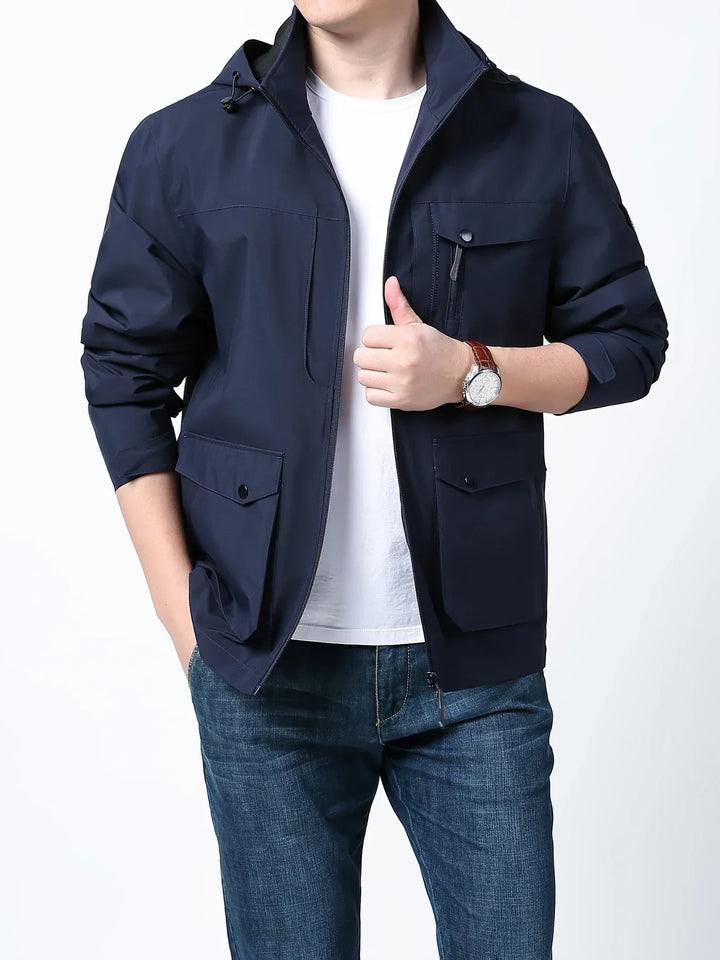 Henry™ - Comfortable Waterproof Jacket with Detachable Hood
