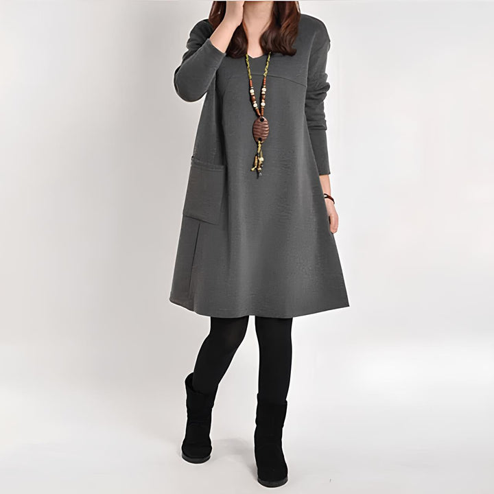 Ilona - Elegant Sweater Dress
