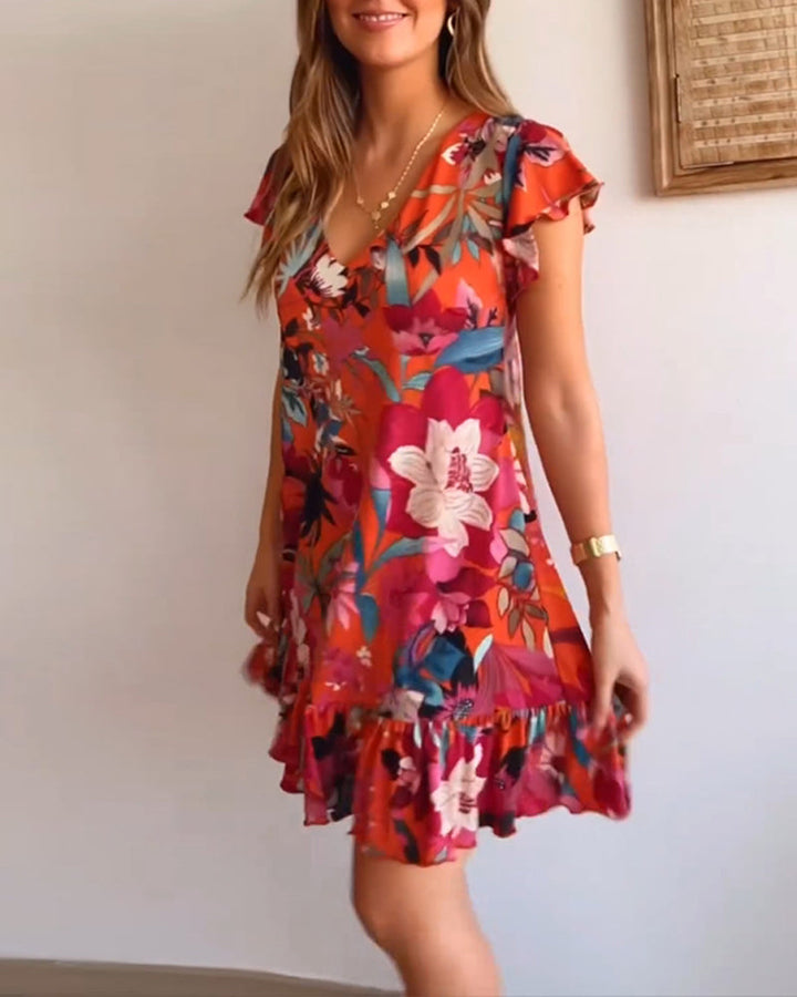 Clarisse | Elegant Bloom Dress