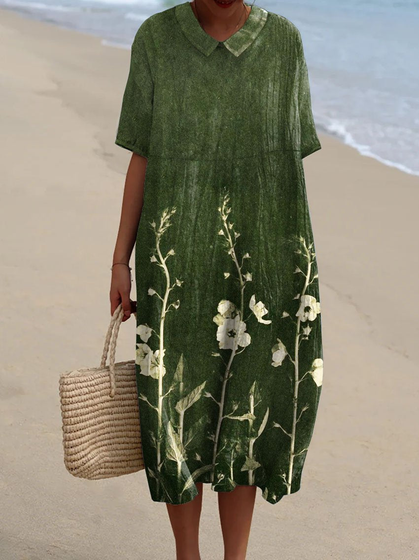 Luna - Colorful Floral Summer Dress
