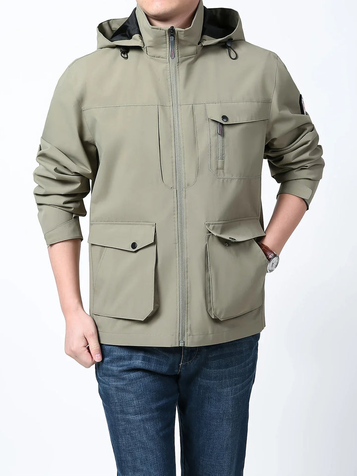 Henry™ - Comfortable Waterproof Jacket with Detachable Hood