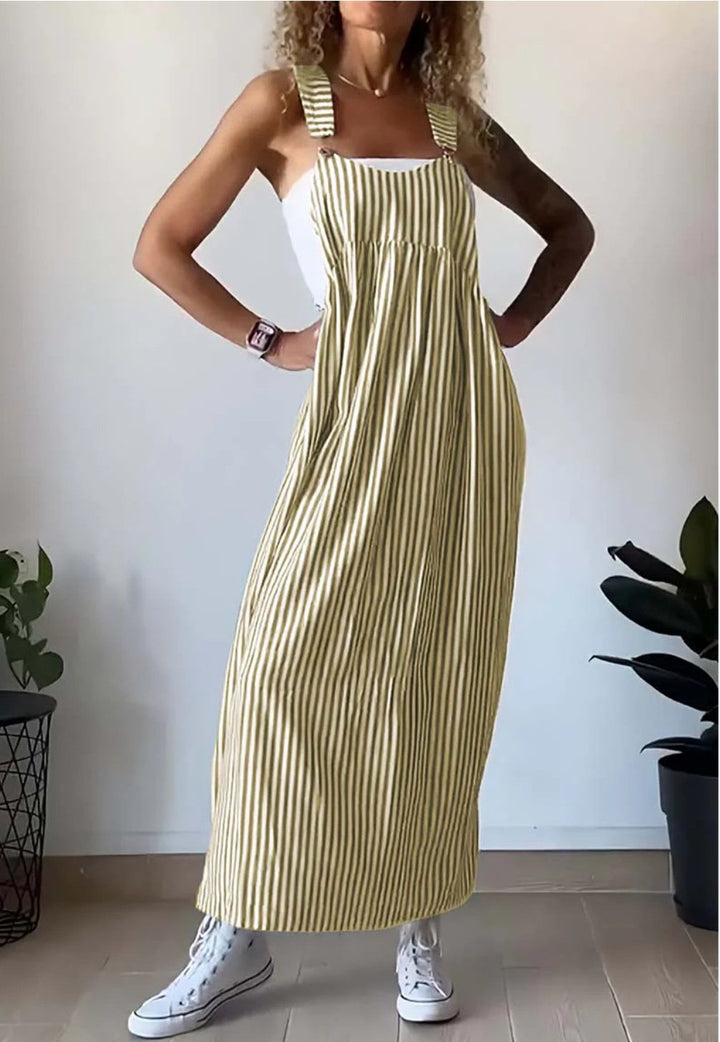 Maris | Enchanted Stripes Maxi Dress
