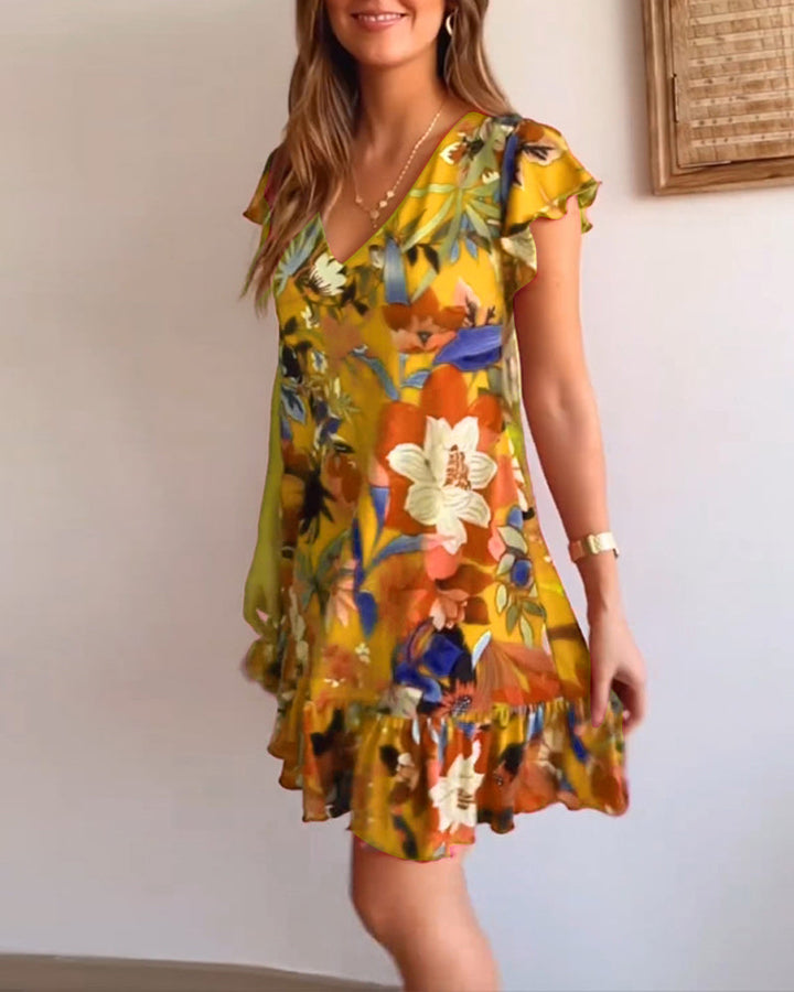 Clarisse | Elegant Bloom Dress