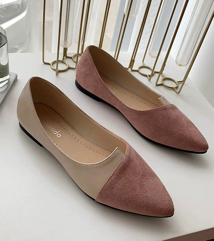 SYRIA | Pointed Toe Ballet Flats