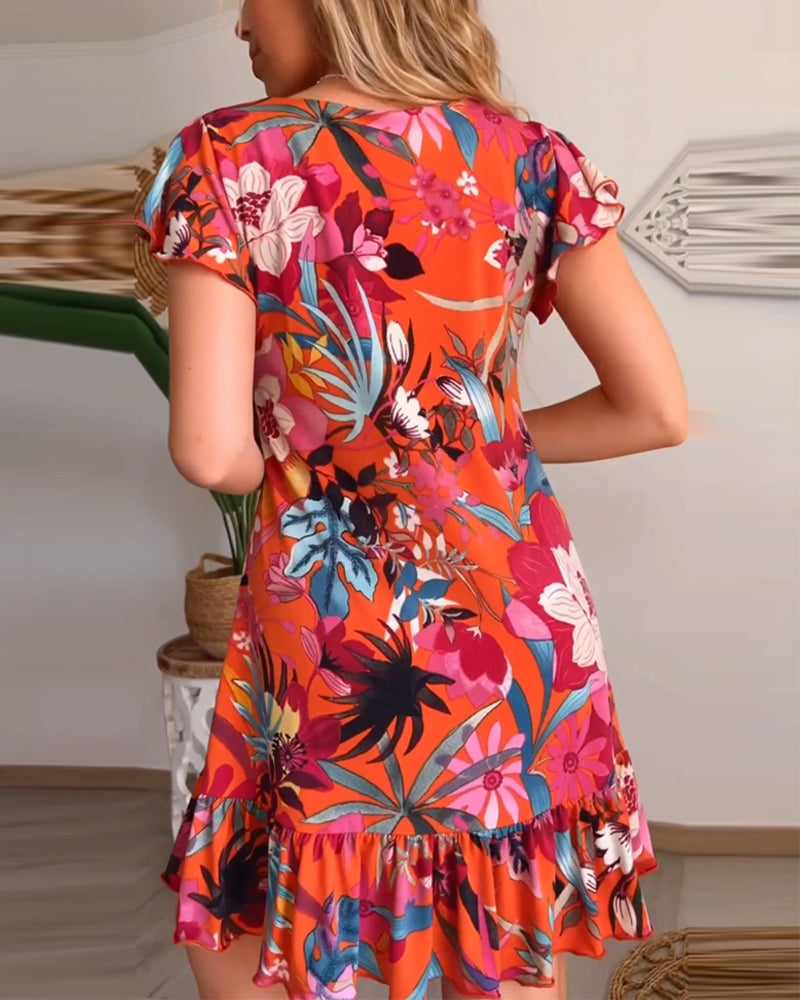 Clarisse | Elegant Bloom Dress