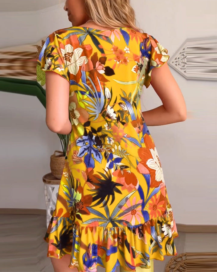 Clarisse | Elegant Bloom Dress