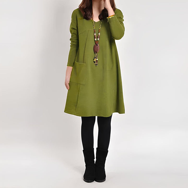 Ilona - Elegant Sweater Dress