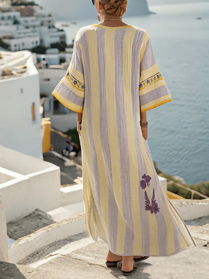 Nola – Loose Printed Dress