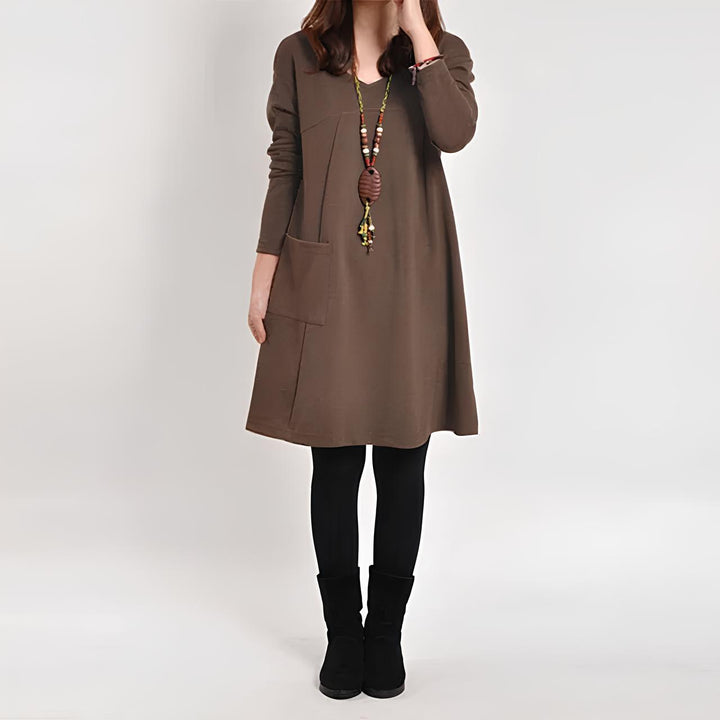 Ilona - Elegant Sweater Dress
