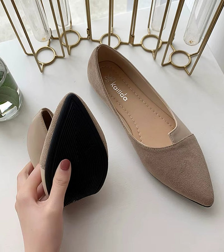 SYRIA | Pointed Toe Ballet Flats
