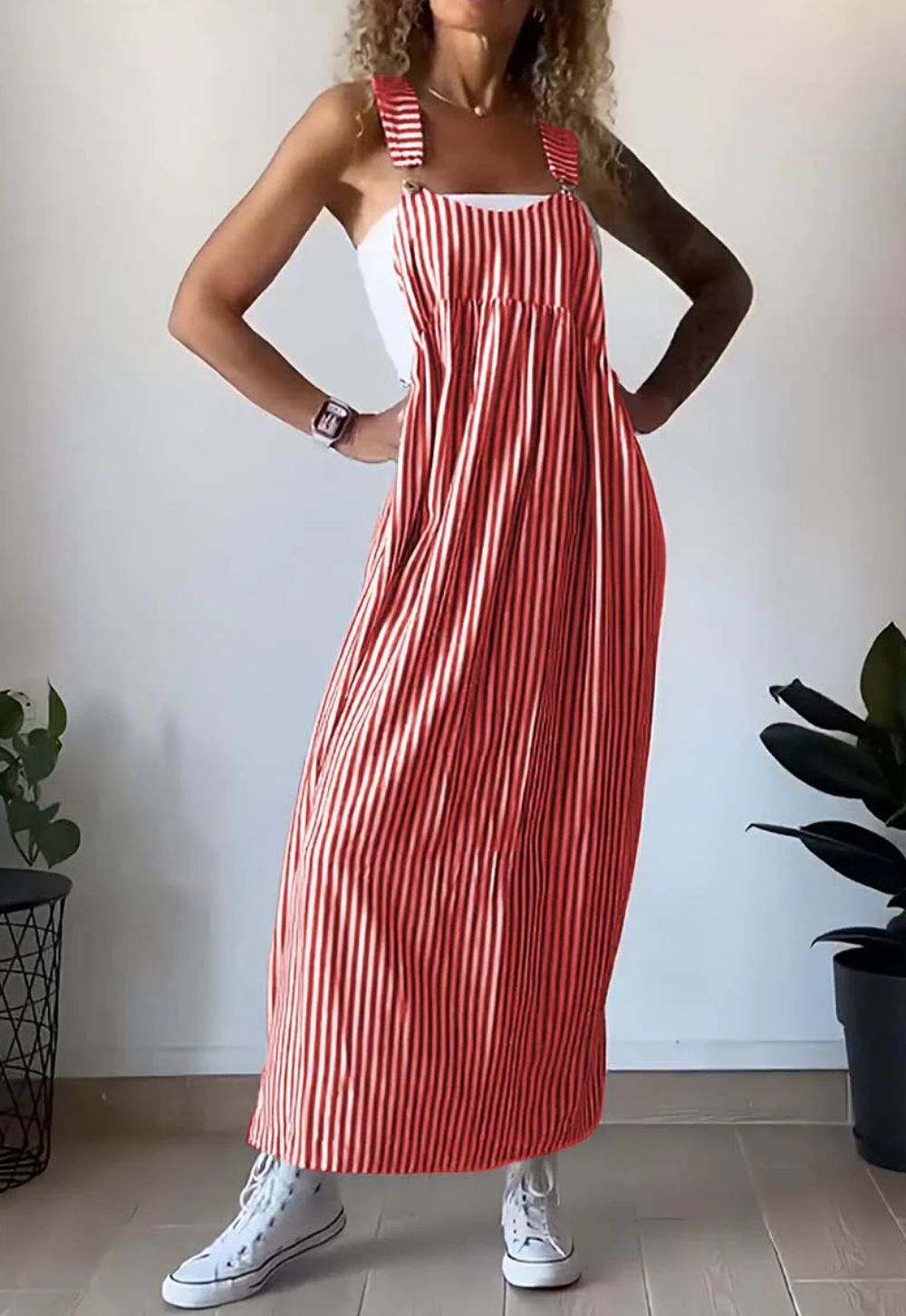 Maris | Enchanted Stripes Maxi Dress