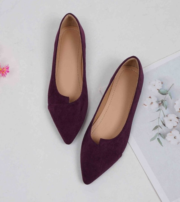 SYRIA | Pointed Toe Ballet Flats