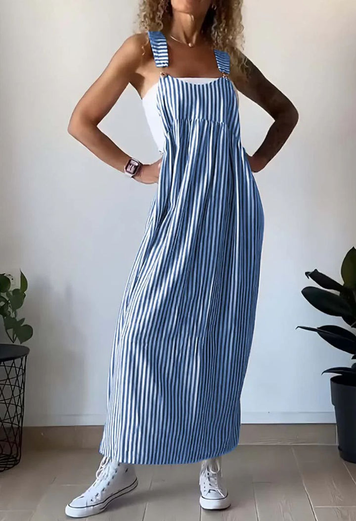 Maris | Enchanted Stripes Maxi Dress