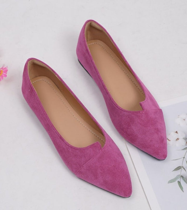 SYRIA | Pointed Toe Ballet Flats