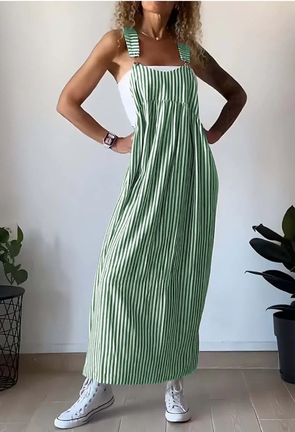 Maris | Enchanted Stripes Maxi Dress