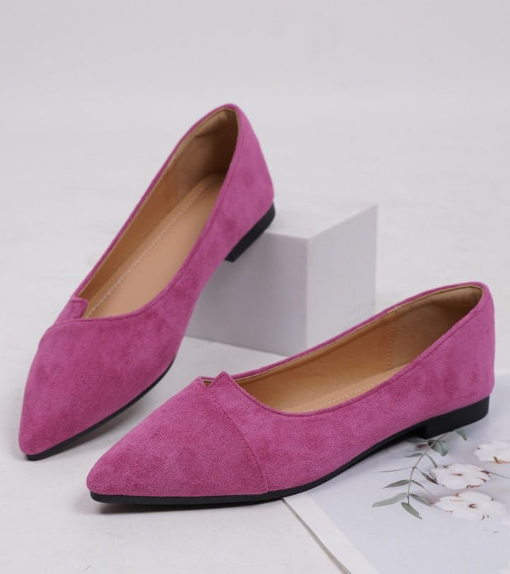 SYRIA | Pointed Toe Ballet Flats