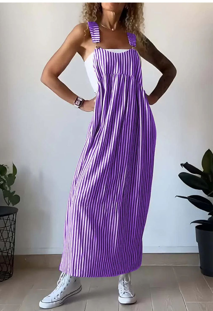 Maris | Enchanted Stripes Maxi Dress