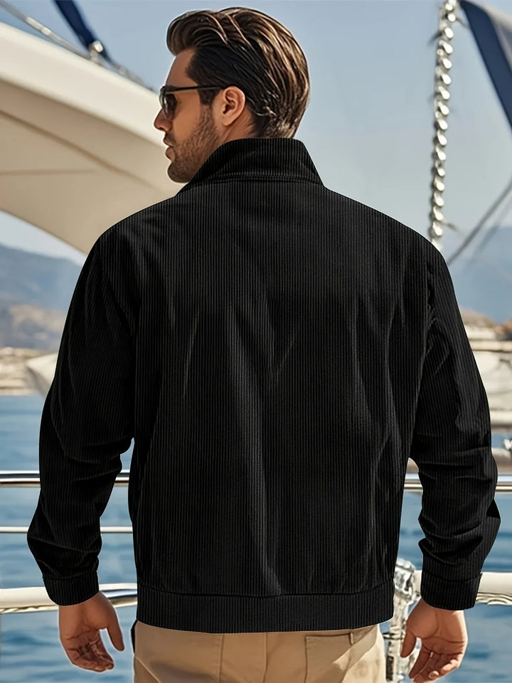 Alexander™ - Casual Corduroy Stand Collar Jacket