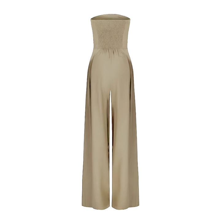 Ceria - Chic Strapless Jumpsuit
