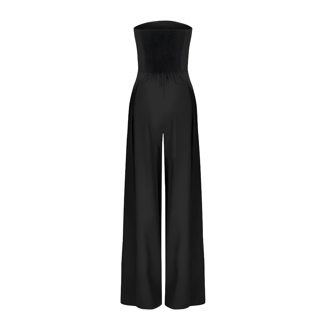 Ceria - Chic Strapless Jumpsuit