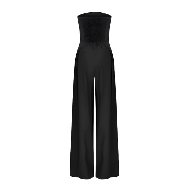 Ceria - Chic Strapless Jumpsuit