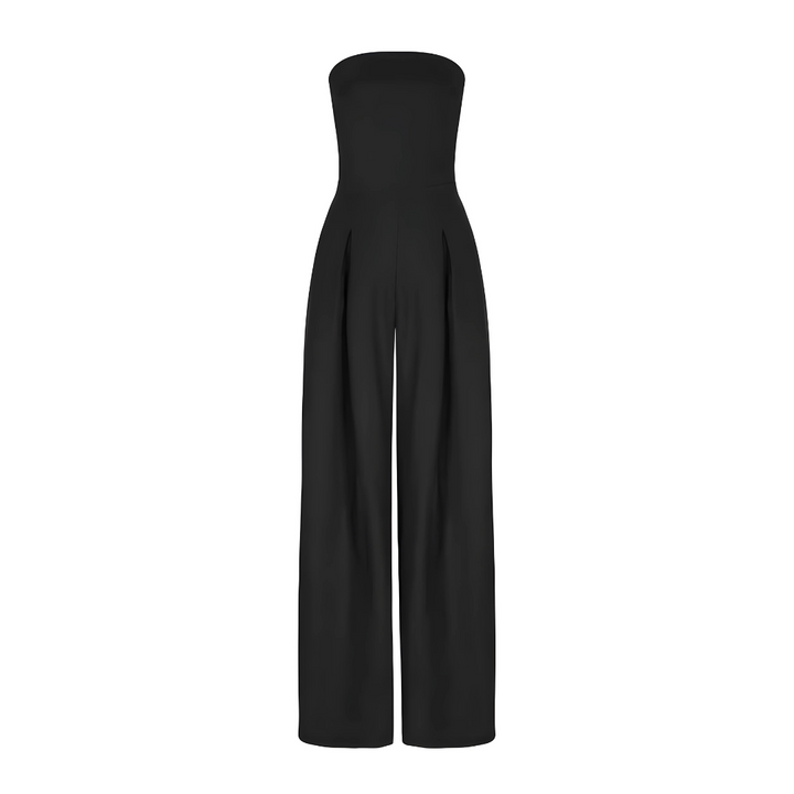 Ceria - Chic Strapless Jumpsuit