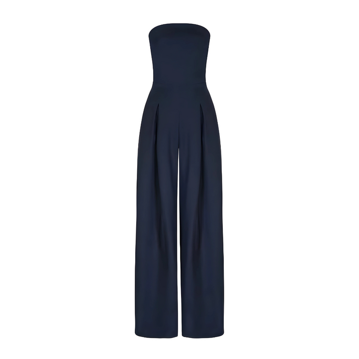 Ceria - Chic Strapless Jumpsuit