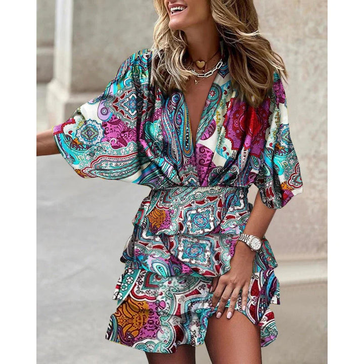 Carmen - Boho Mini Dress