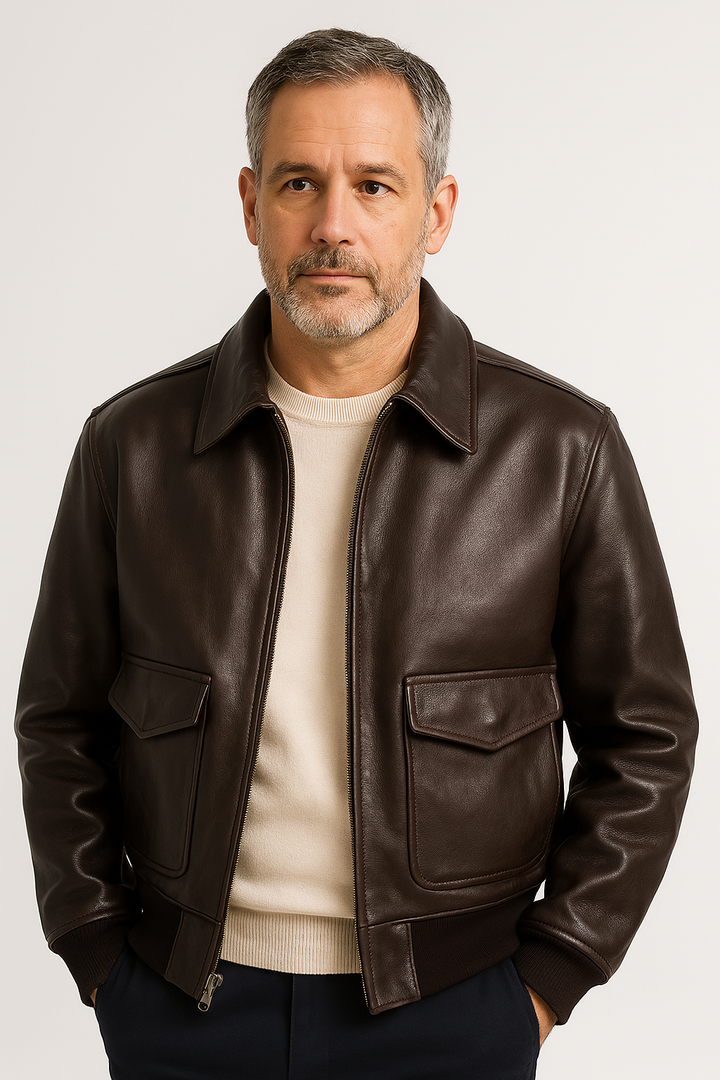 Dylan™ - Premium Leather Jacket