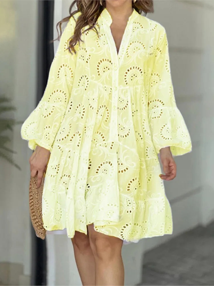 Denise - Elegant Lace Dress