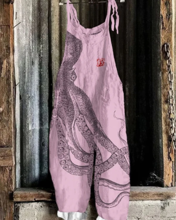 Women's Jumpsuit - Elegant Wide Leg Design for Comfort and Style