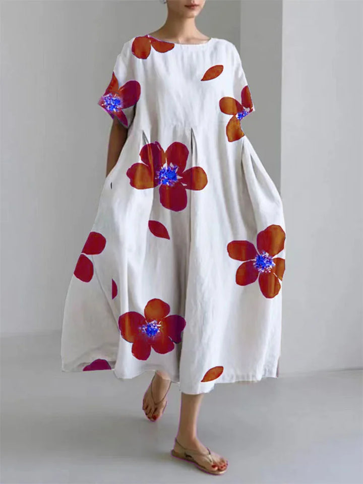 CATERINA | Breezy Summer Dress with Floral Print