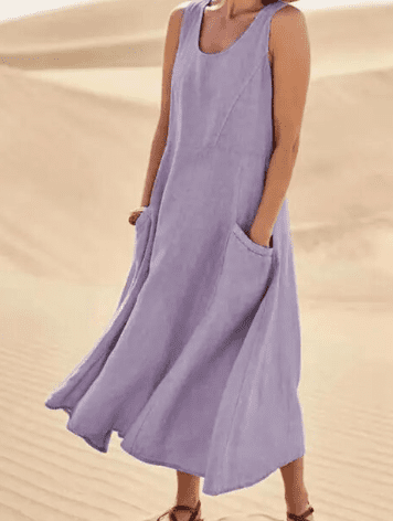 Lulu™ - Stylish Dress Featuring Convenient Pockets