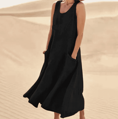 Lulu™ - Stylish Dress Featuring Convenient Pockets