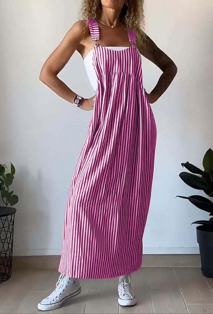 Maris | Enchanted Stripes Maxi Dress