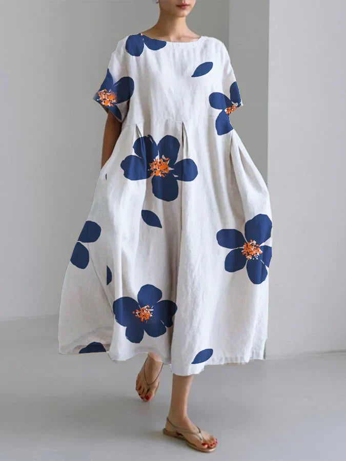 CATERINA | Breezy Summer Dress with Floral Print