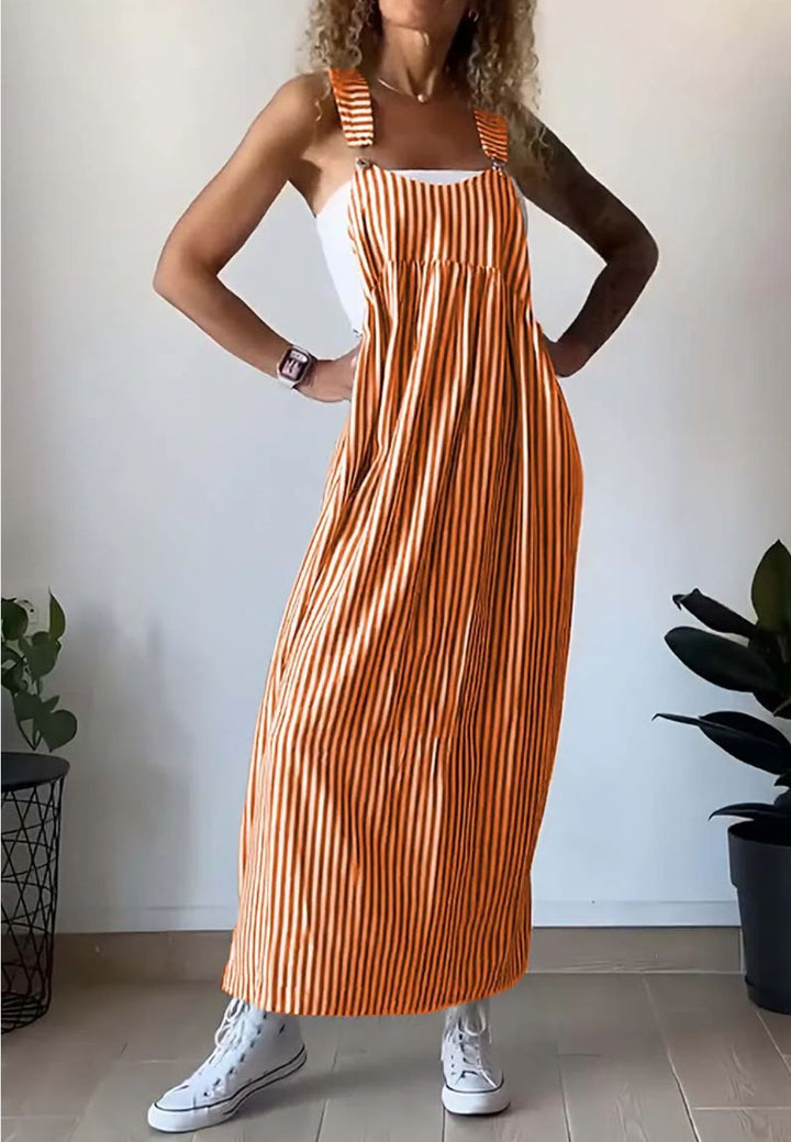 Maris | Enchanted Stripes Maxi Dress