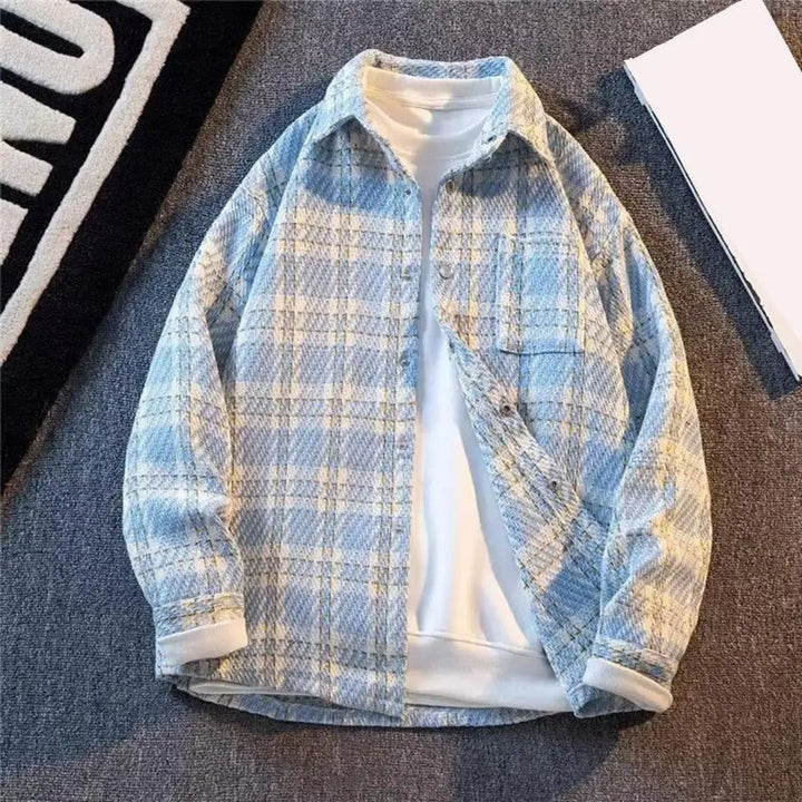 Benjamin™ - Stylish Long Sleeve Plaid Shirt